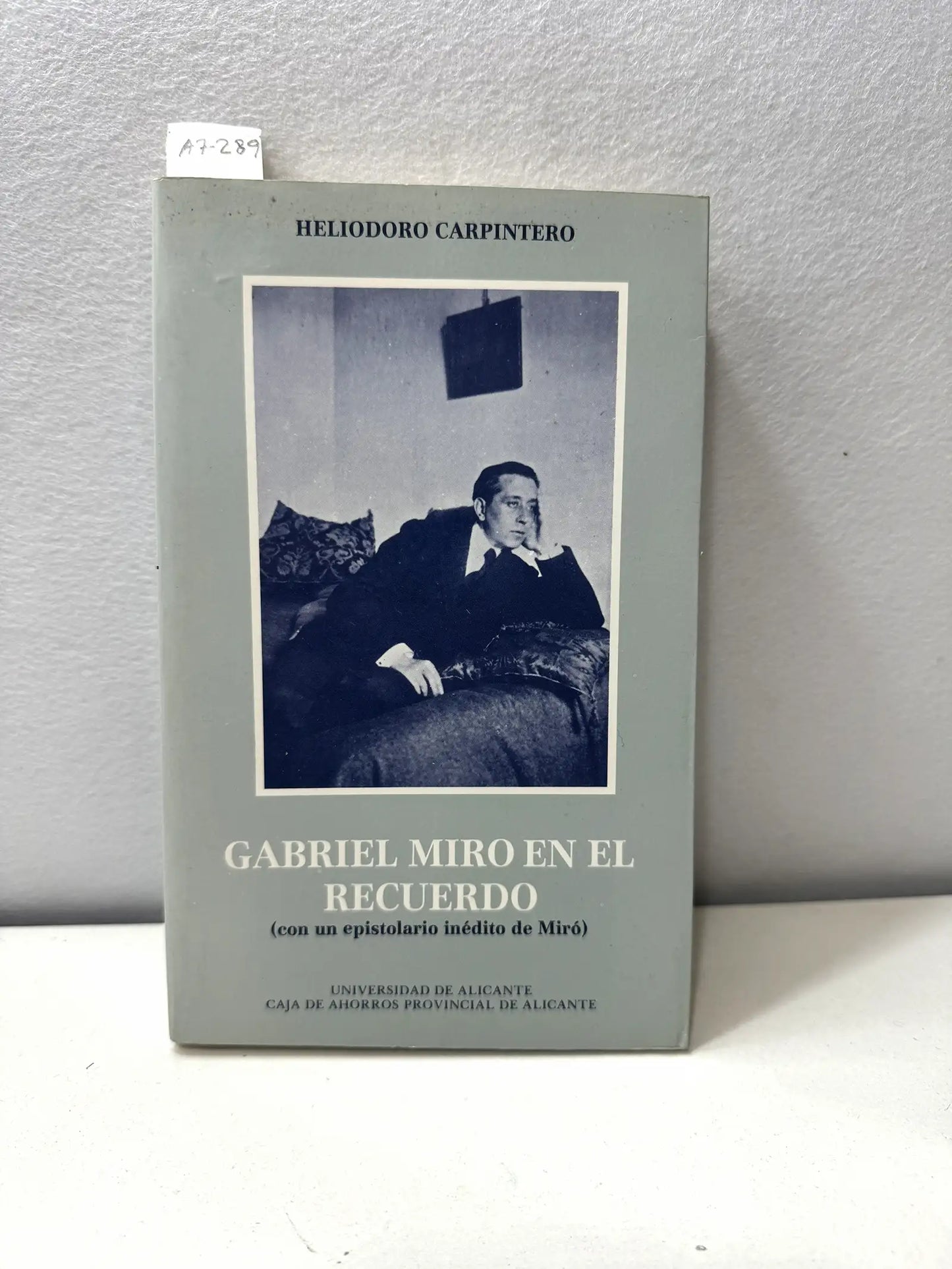 Gabriel Miró en el recuerdo.