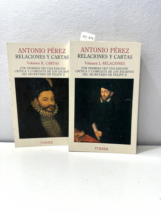 Relaciones y cartas (tomos I y II).
