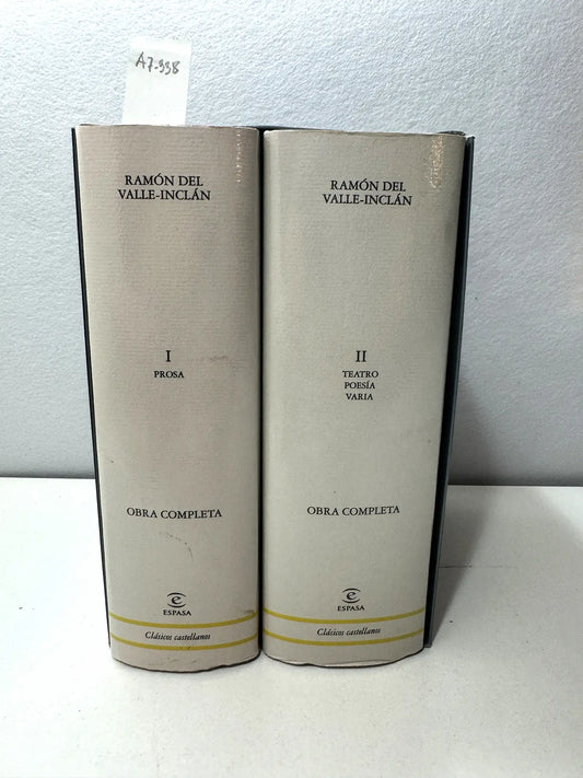 Obra completa. (2 Tomos).