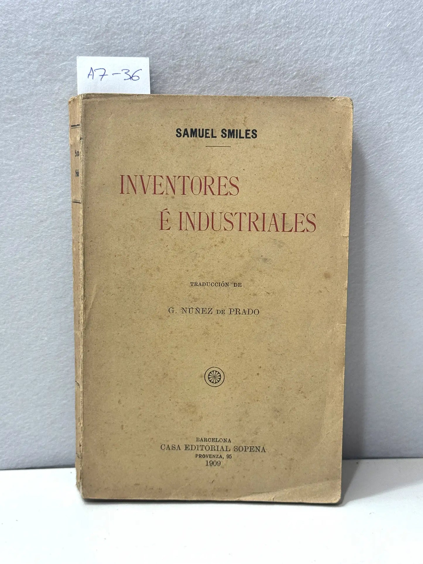 Inventores e industriales.