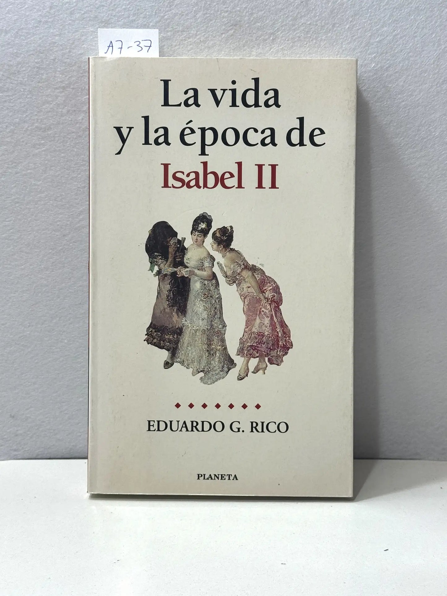 La vida y la época de Isabel II.