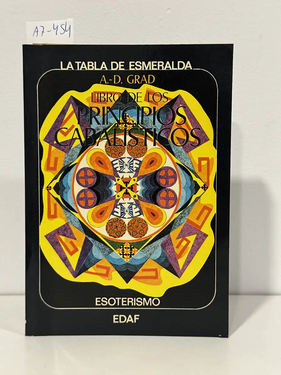 Libro de los principios cabalísticos. Pîrqê Meqoubâlîm. — GRAD, A.-D.