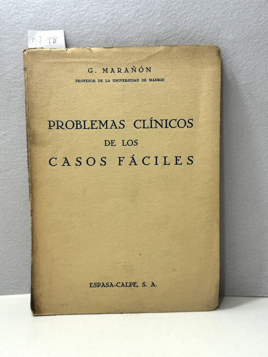 Problemas clínicos de los casos fáciles.
