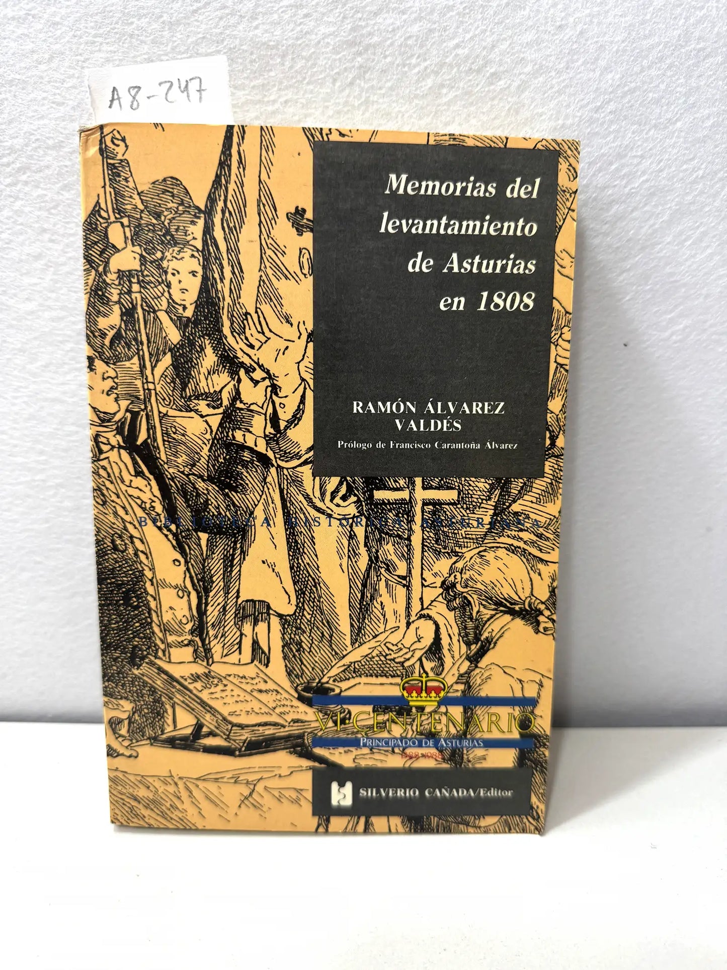 Memorias del levantamiento de Asturias en 1808.