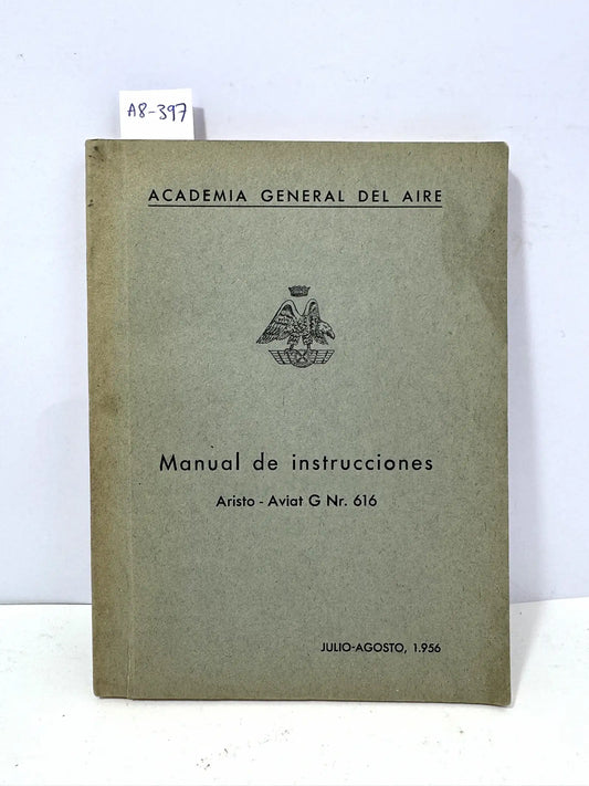 Manual de instrucciones Aristo - Aviat G Nr. 616.