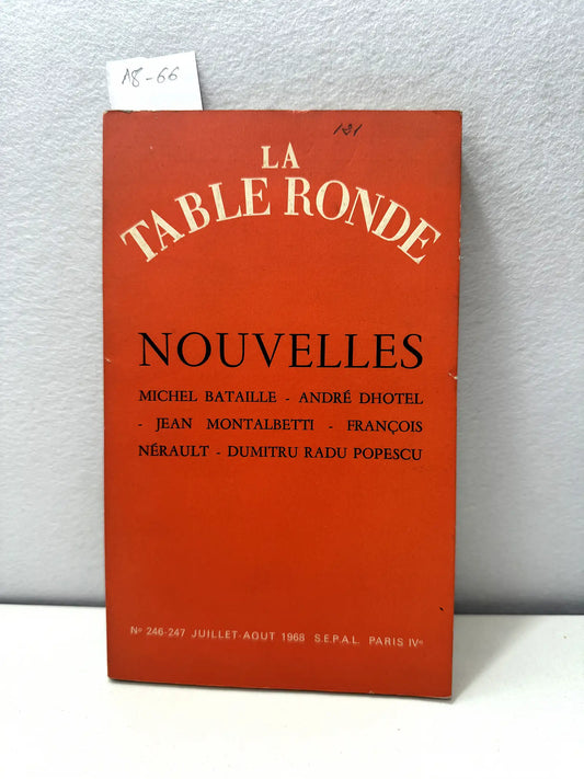 La table ronde. Nouvelles. N° 246-247.