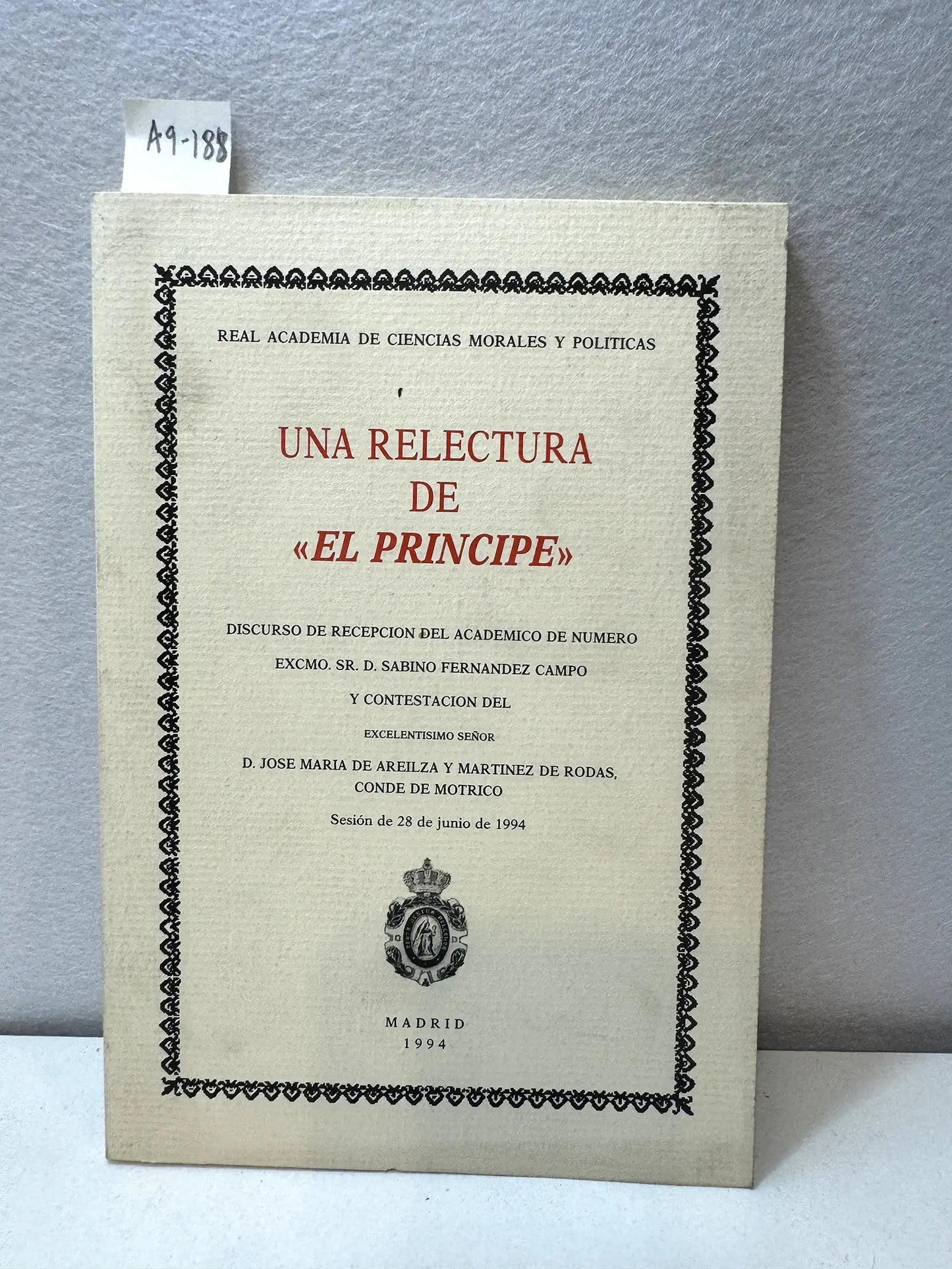 Una relectura de "El Príncipe".