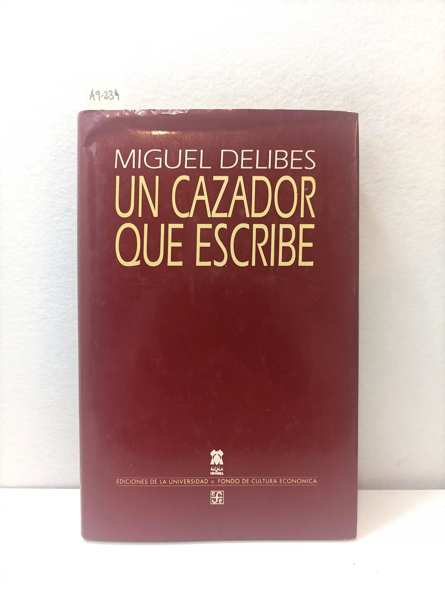 Un cazador que escribe.