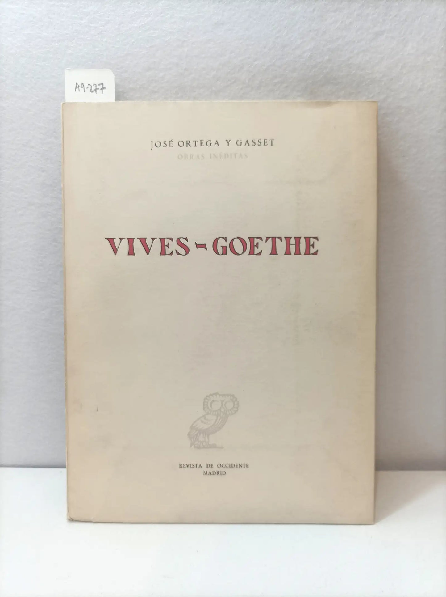 Vives-Goethe.