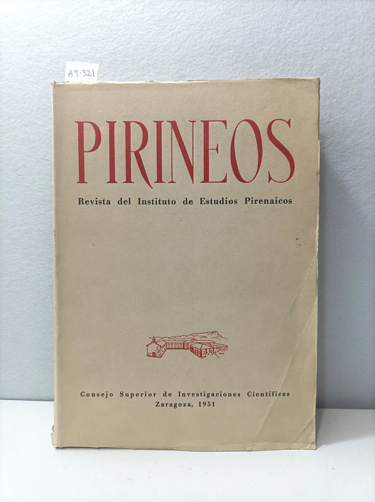 Pirineos. Revista del Instituto de Estudios Pirenaicos.