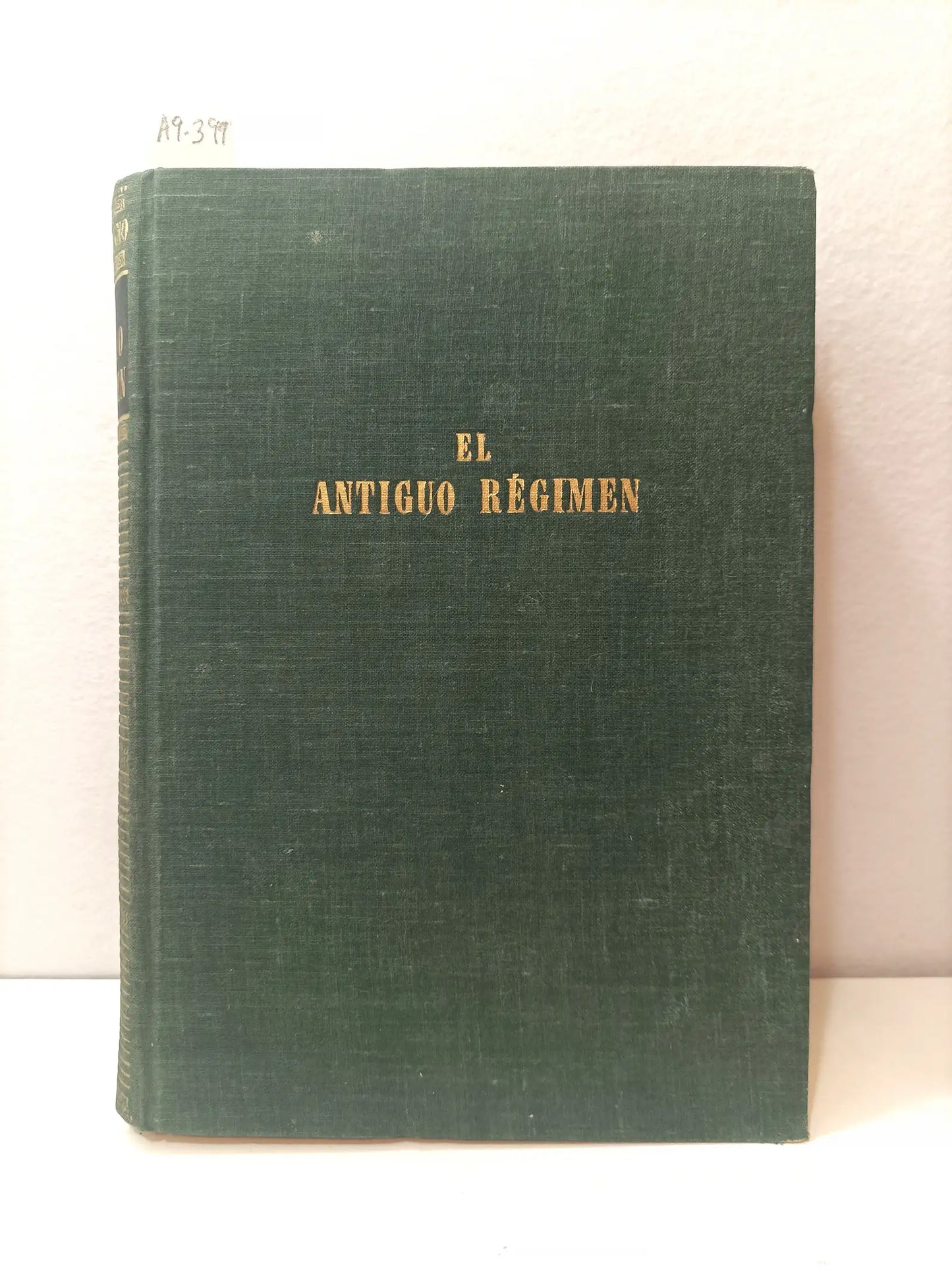 El antiguo régimen.