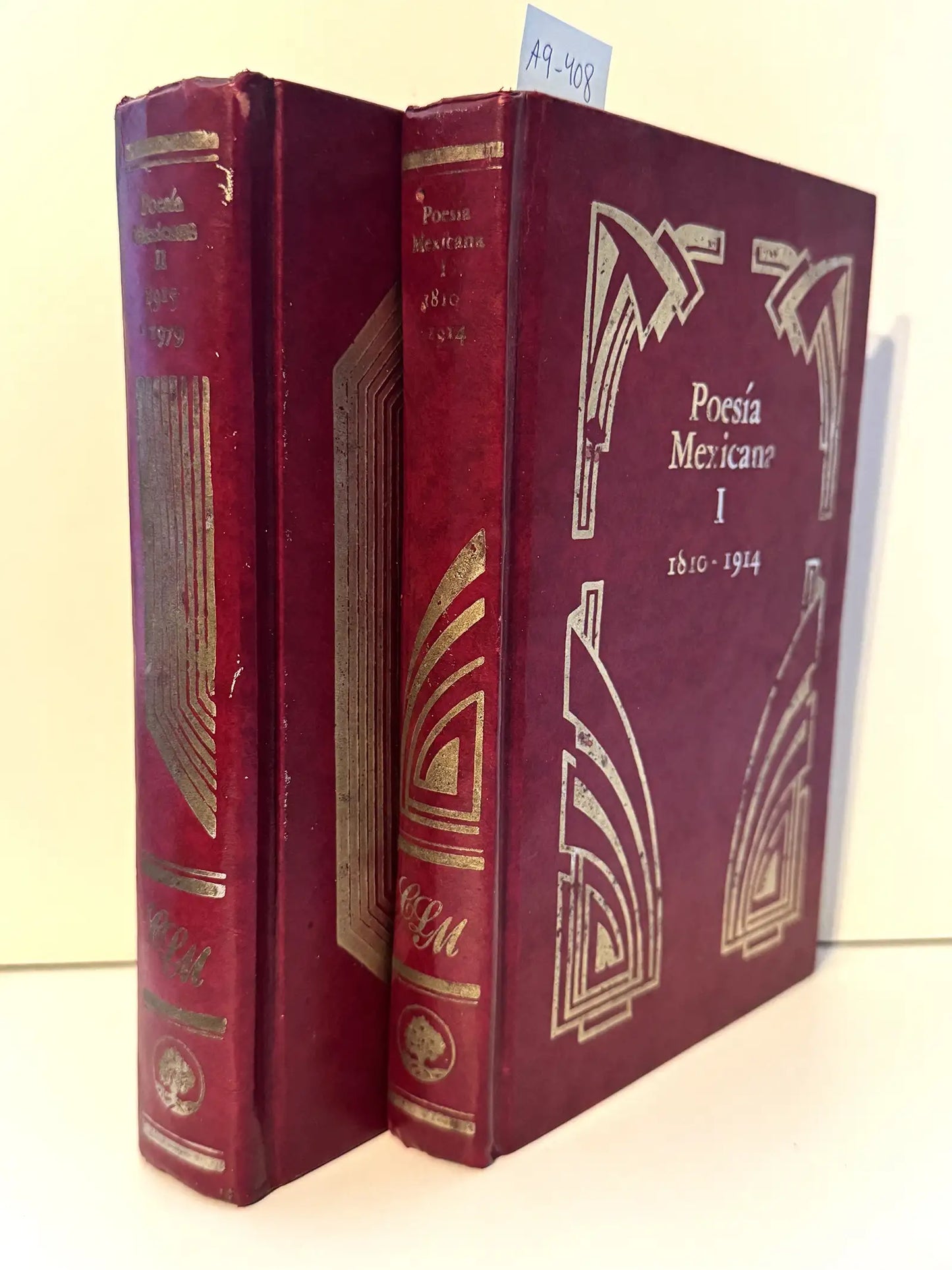 Poesía Mexicana. Tomo I: 1810 - 1914. Tomo II: 1915 - 1979.