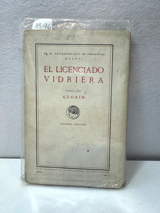 El licenciado Vidriera visto por Azorín.