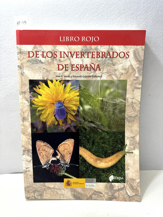 Libro rojo de los invertebrados de España.
