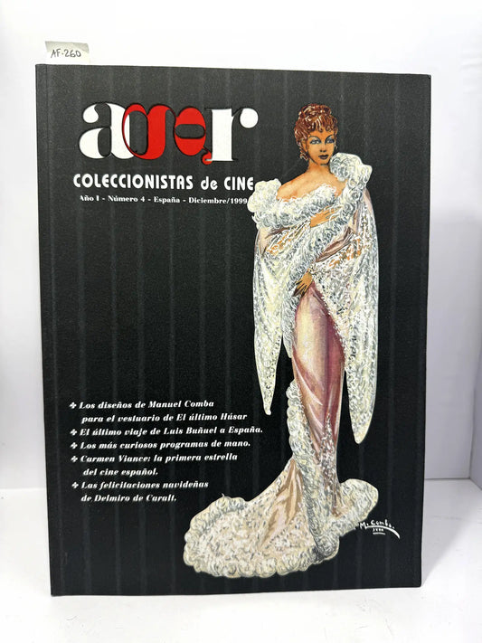 Revista AGR. Coleccionnistas de Cine. Año I, Nº4, España, Diciembre/1999,