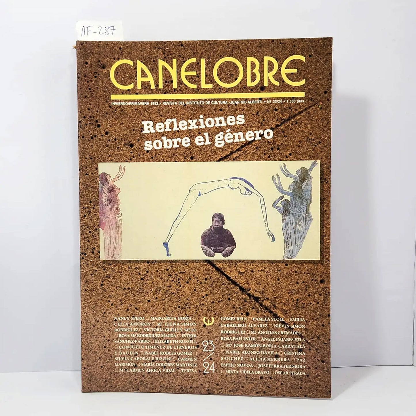 CANELOBRE. Revista del Instituto de Cultura "Juan Gil-Albert", invierno/ primavera, nº 23/24. REFLEXIONES SOBRE EL GÉNERO.
