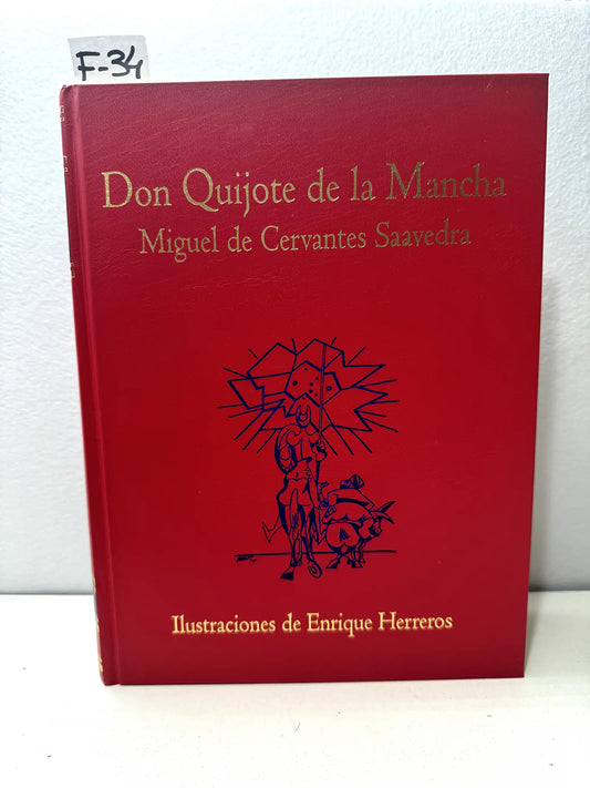 Don Quijote de la Mancha. Ilustraciones de Enrique Herrero.