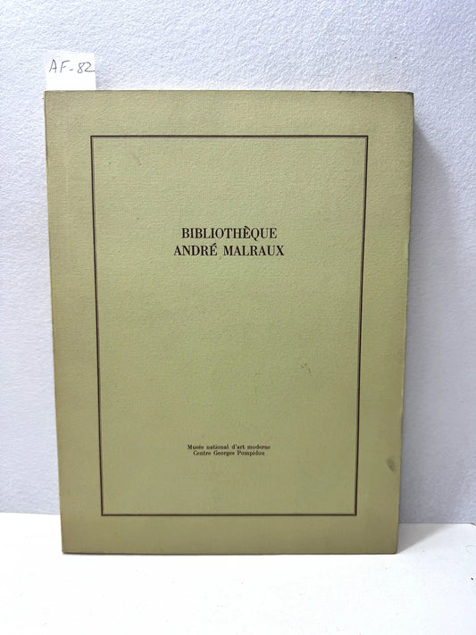 Bibliothêque André Malraux (inventaire sommaire des publications sur l´art).