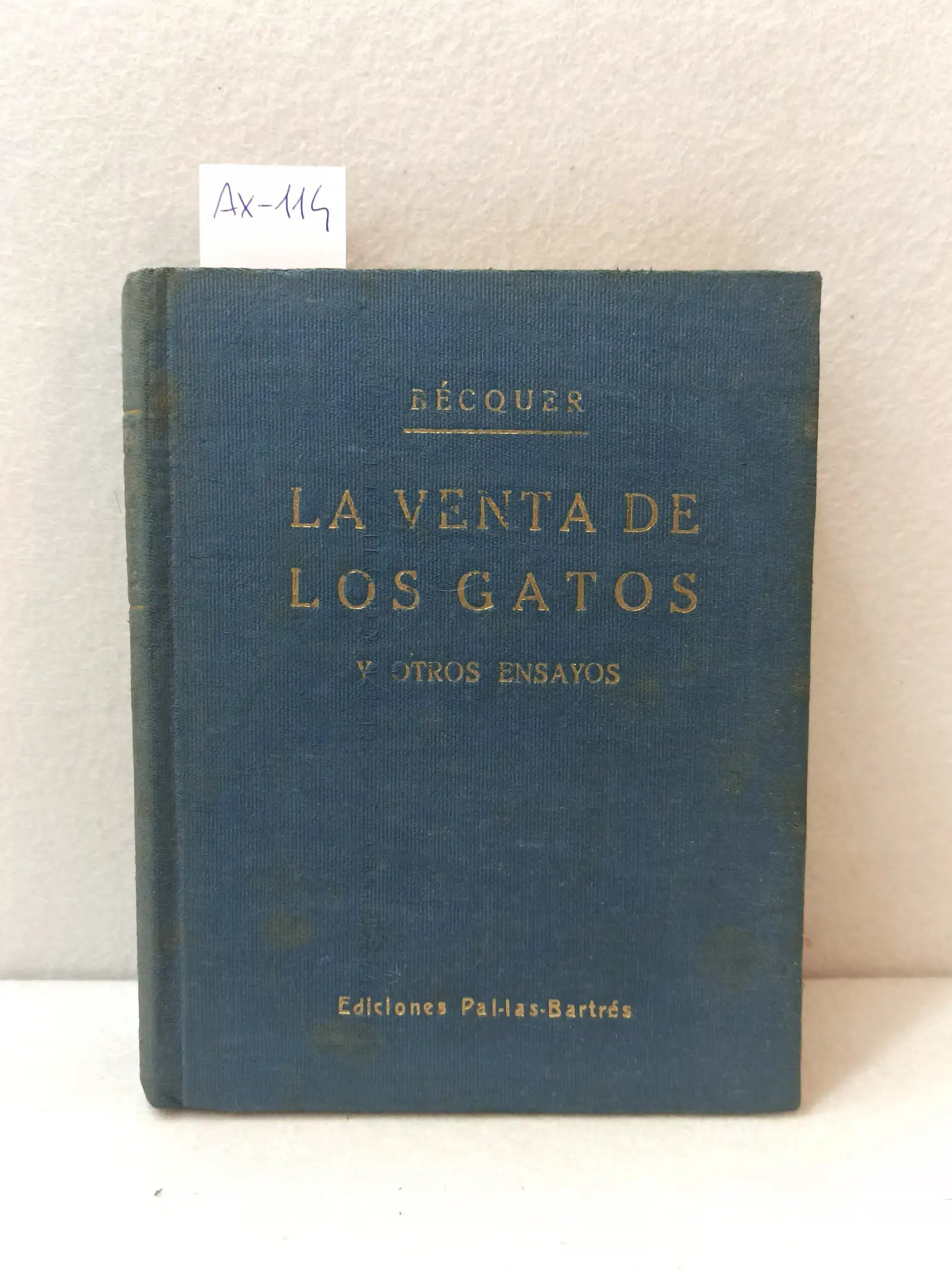 La venta de los gatos y otros ensayos de prosa selecta.