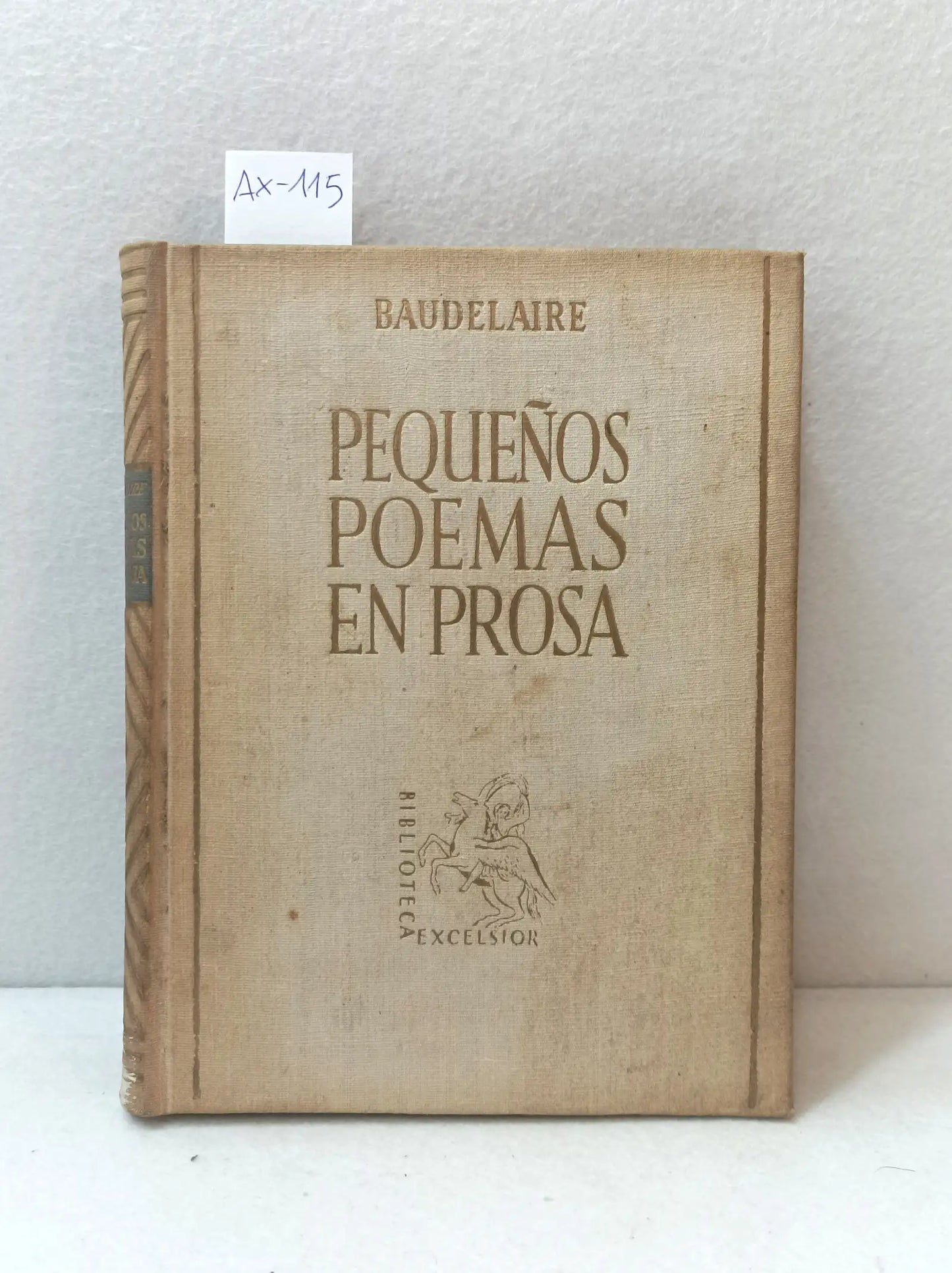 Pequeños poemas en prosa (spleen de París).