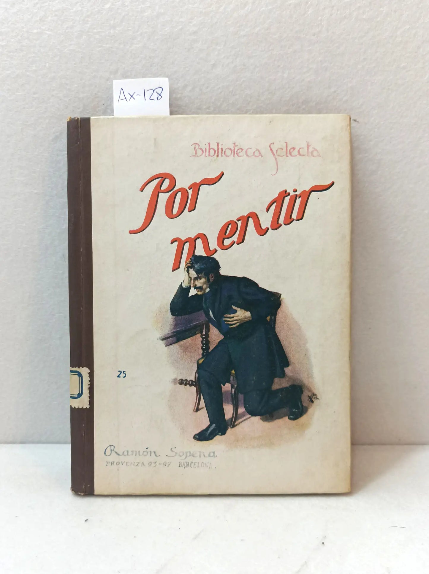 Por mentir.