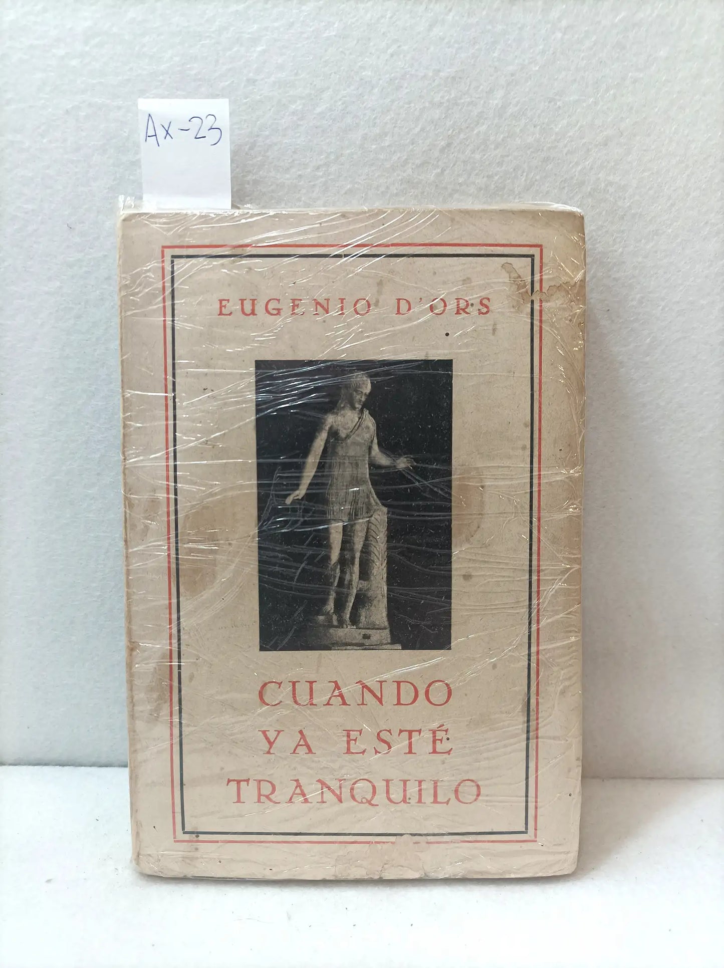 Cuando ya esté tranquilo.