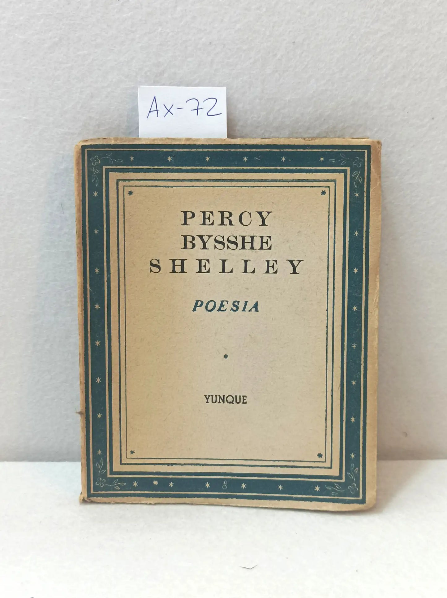 Poesía.