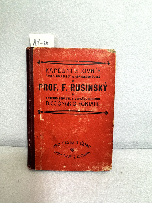 Diccionario portátil bohemio-español / español bohemio.