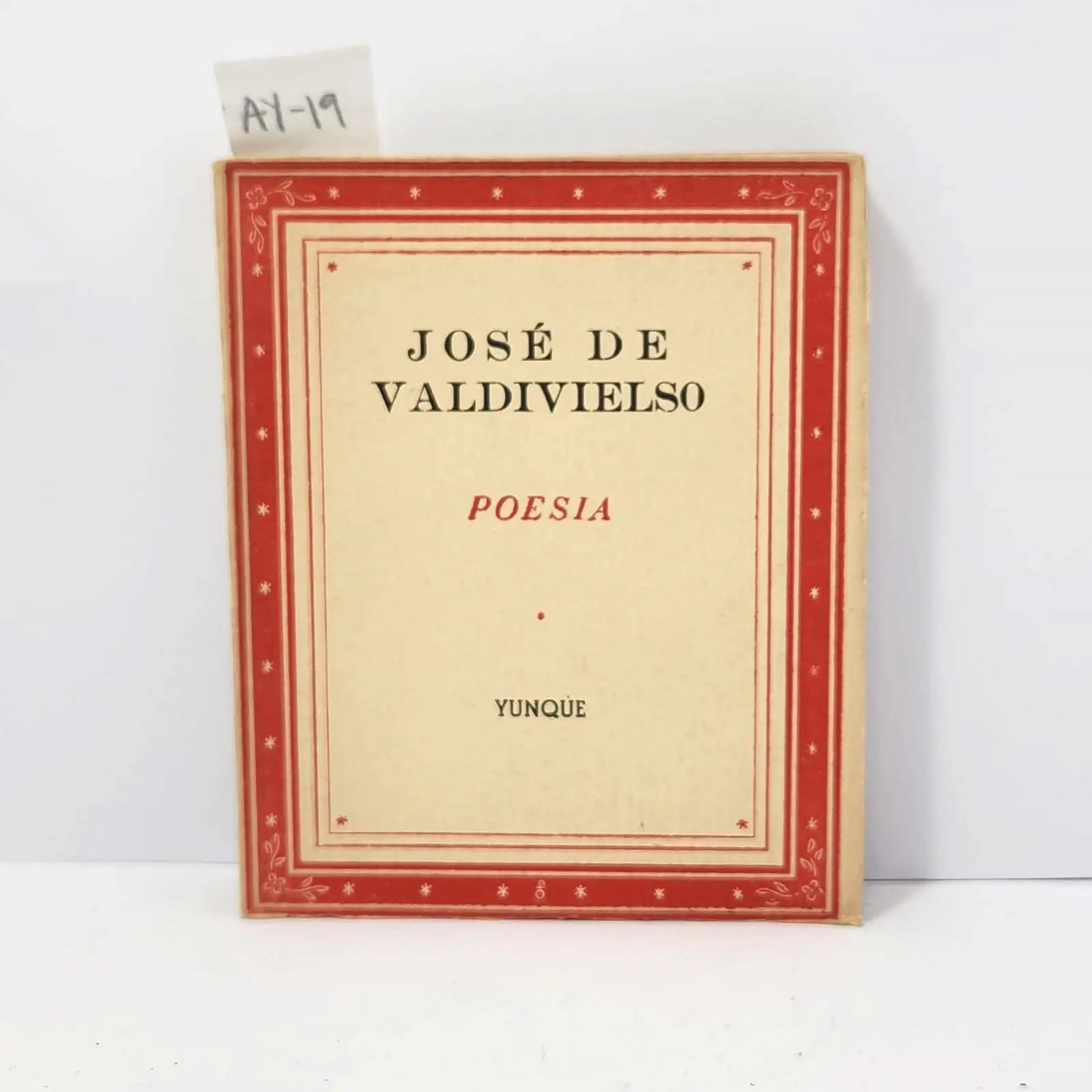 Poesía.