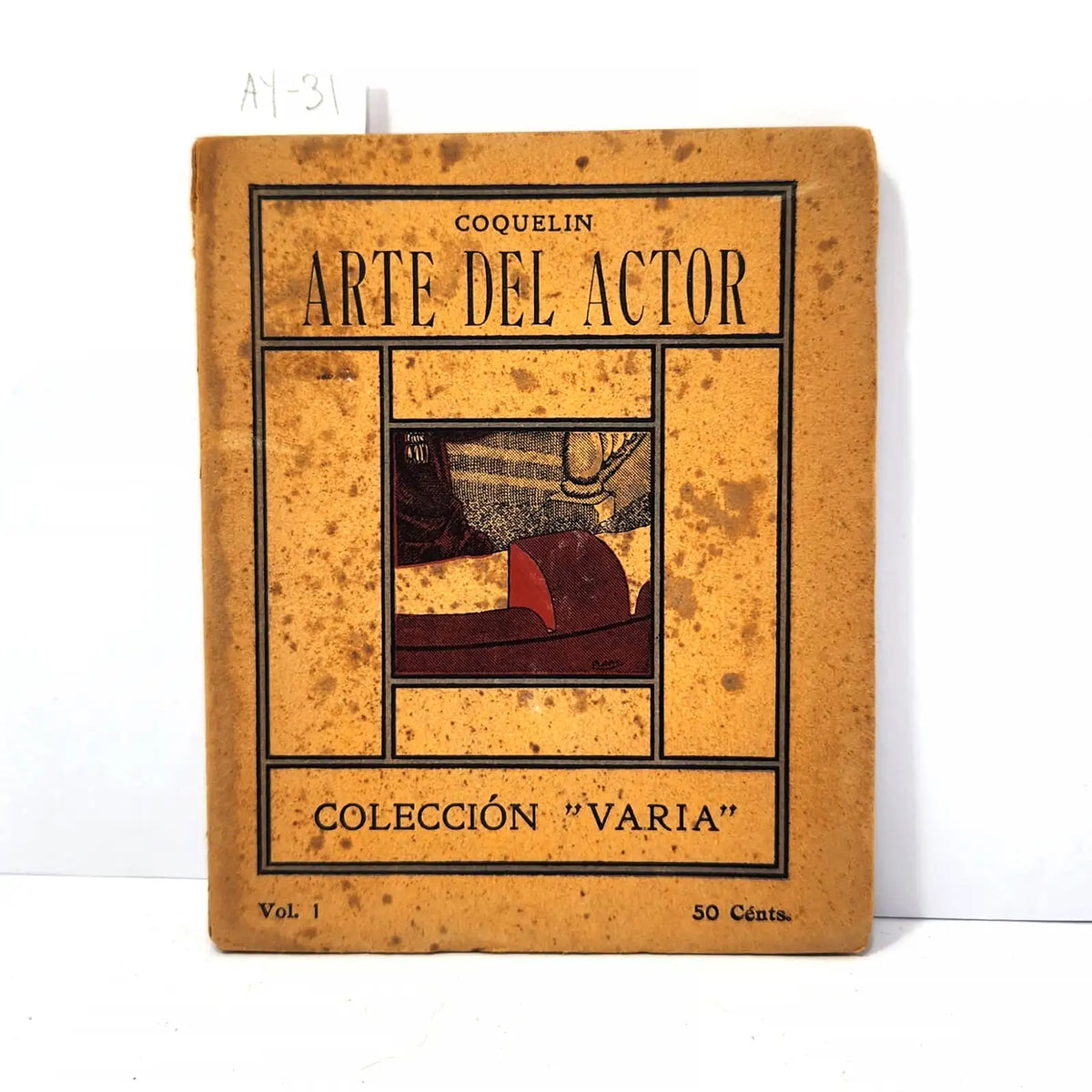 Arte del actor. — COQUELIN: