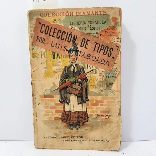 Colección de tipos. — TABOADA, Luis: