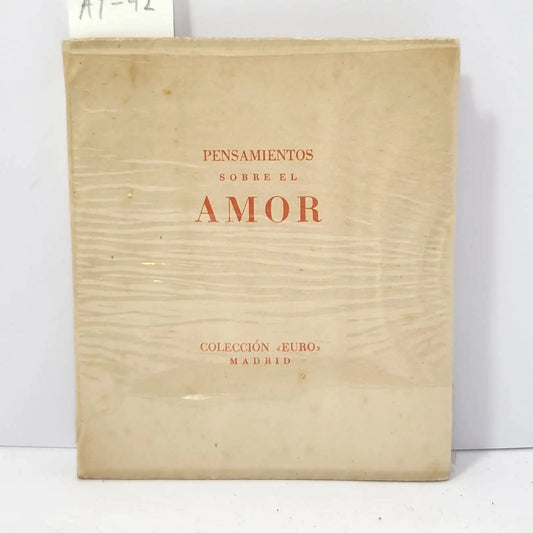Pensamientos sobre el amor. — V.V. A.A.:
