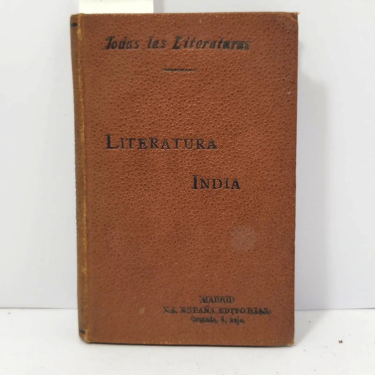 Literatura India.