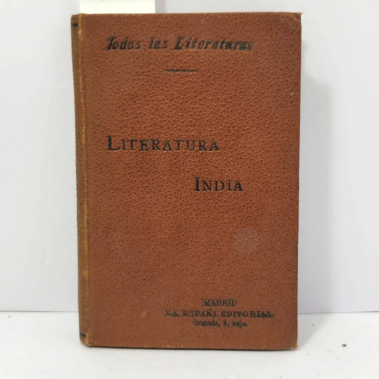 Literatura India.