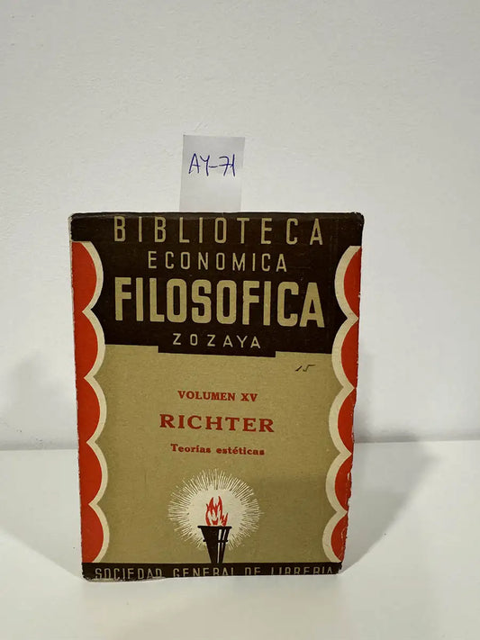 Teorías estéticas.