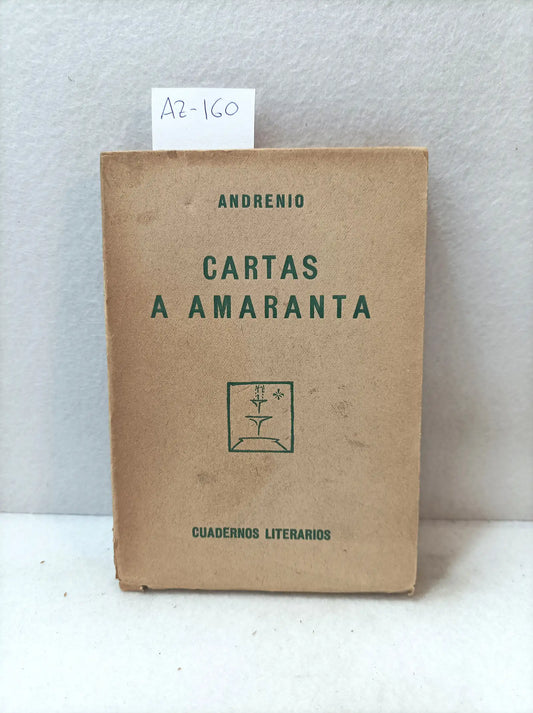 Cartas a Amaranta.