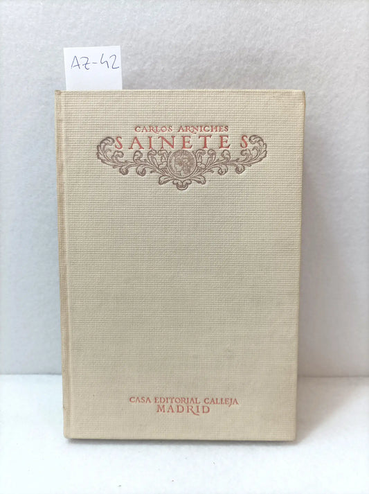Sainetes.