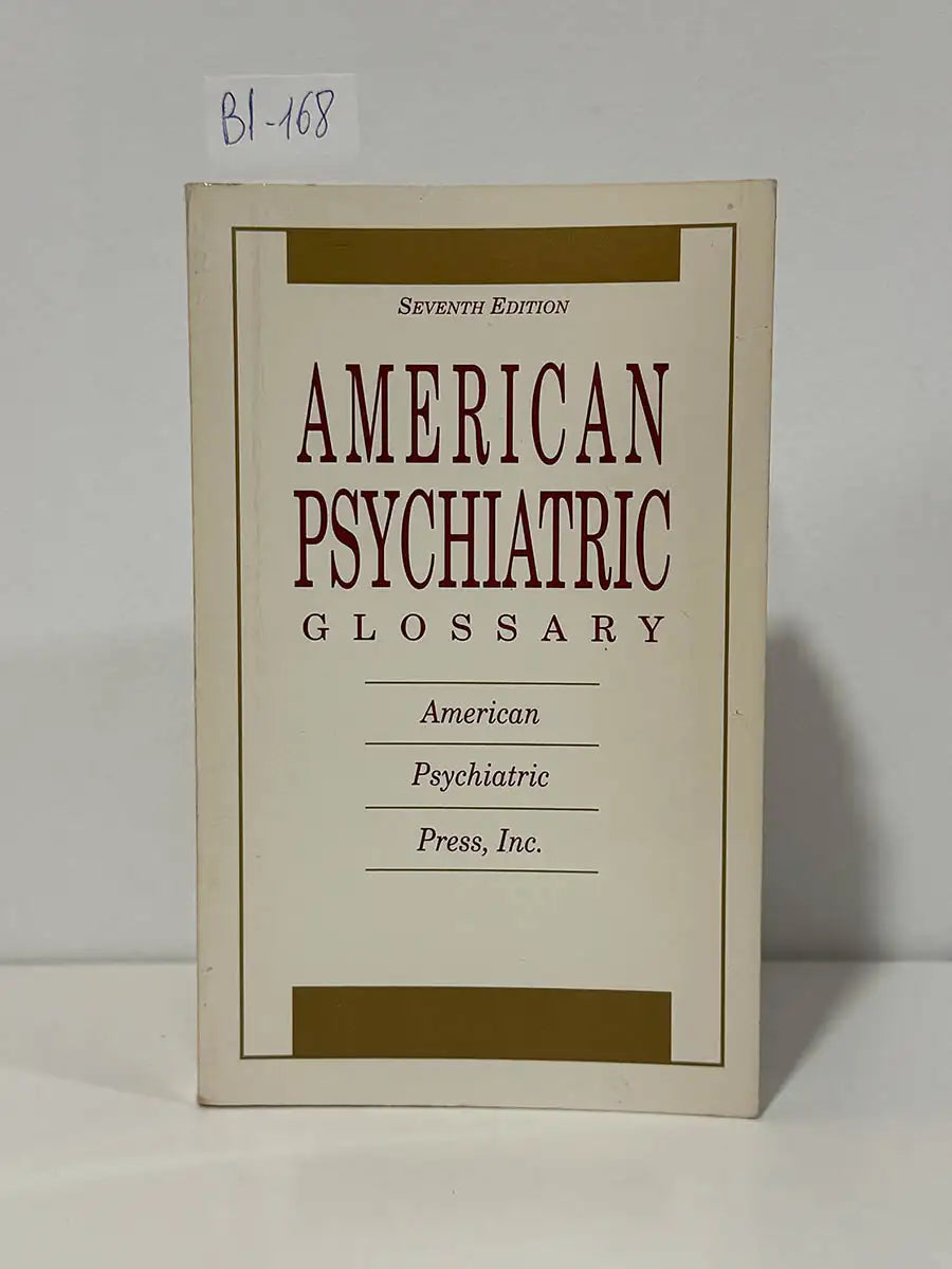 American psychiatric glossary – Robert Jean Campbell