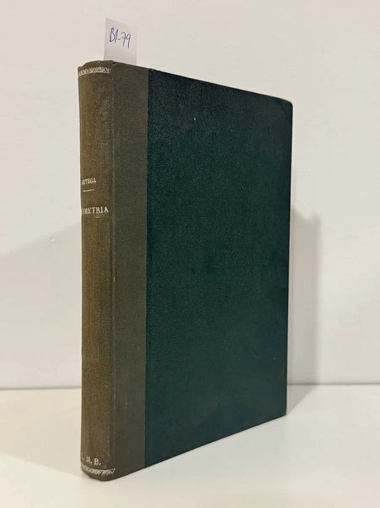 Geometría parte elemental. Tomo I. — ORTEGA Y SALA, Miguel.
