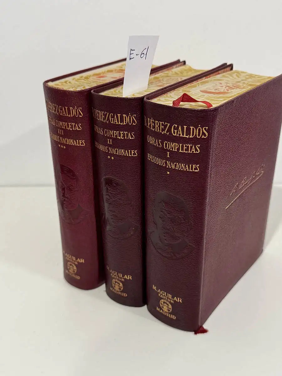 Episodios Nacionales. (Tomos I, II y III)