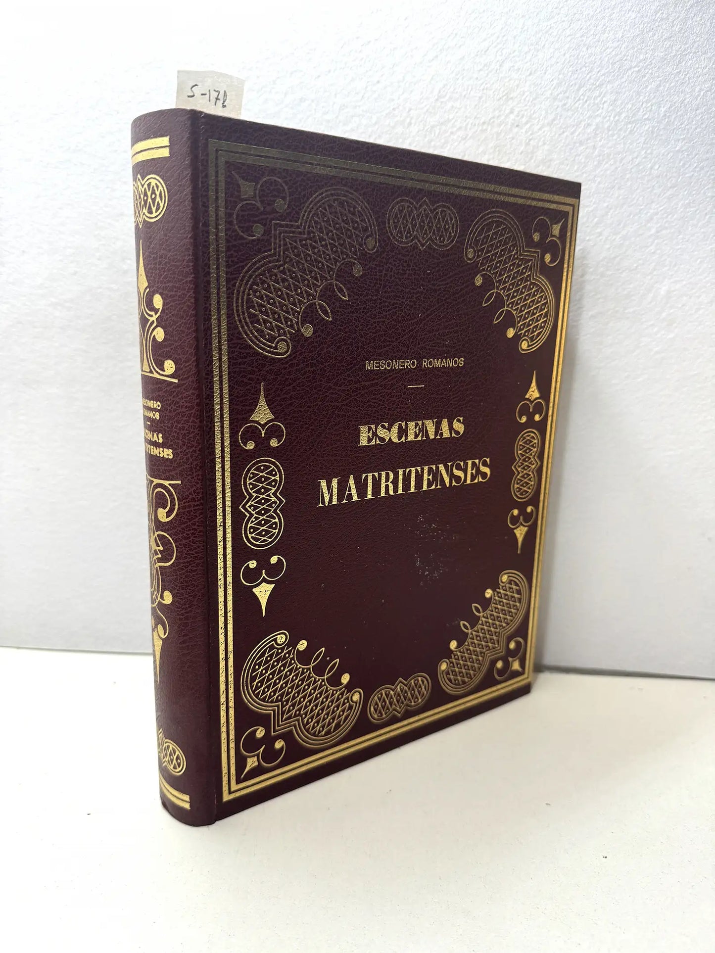 Escenas matritenses. (facsímil de la edición de Madrid, 1845).