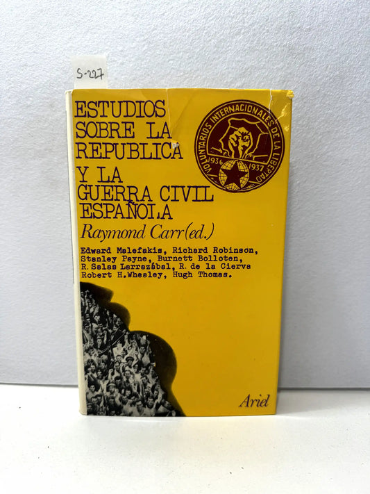 Estudios sobre la República y la Guerra Civil española.