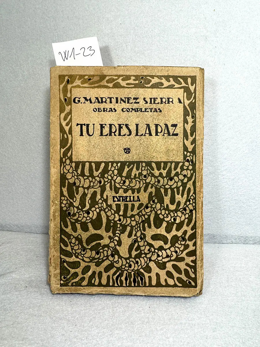 Tu eres la paz.