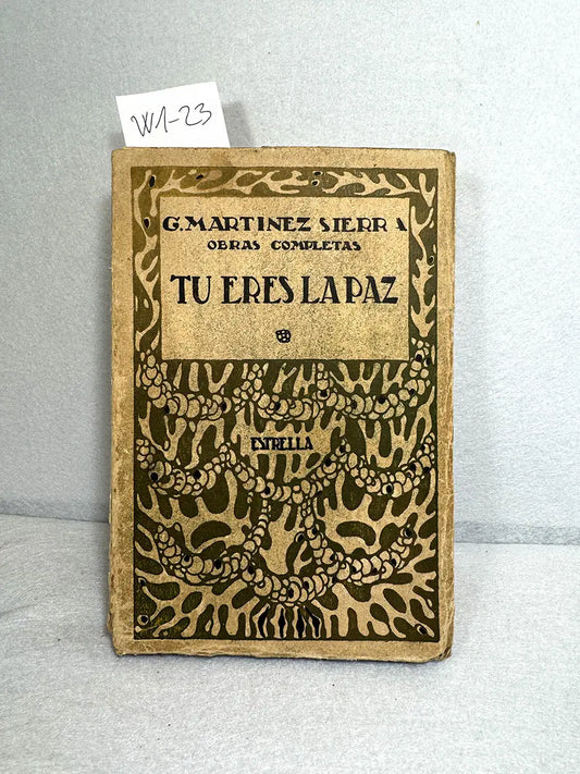 Tu eres la paz.