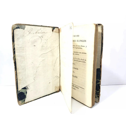 Nuevo método para aprender el inglés. Primera parte: vocabulario.