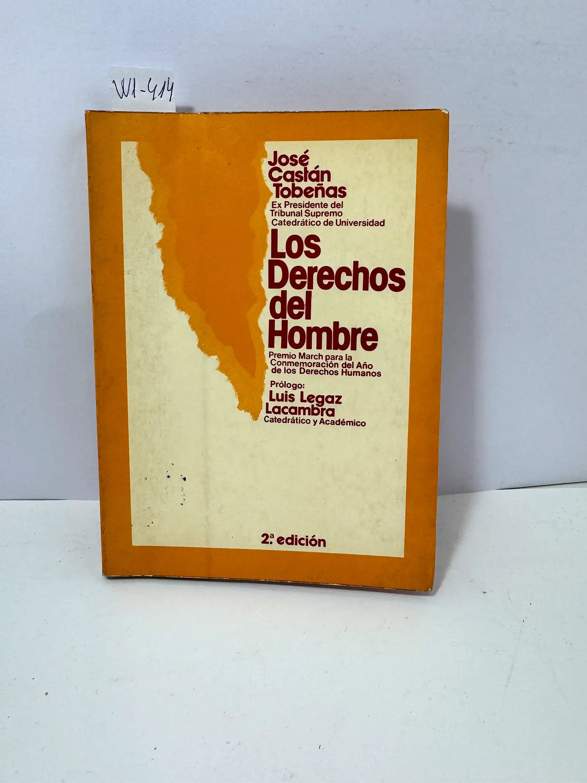 Los derechos del hombre. — CASTÁN TOBEÑAS, José.