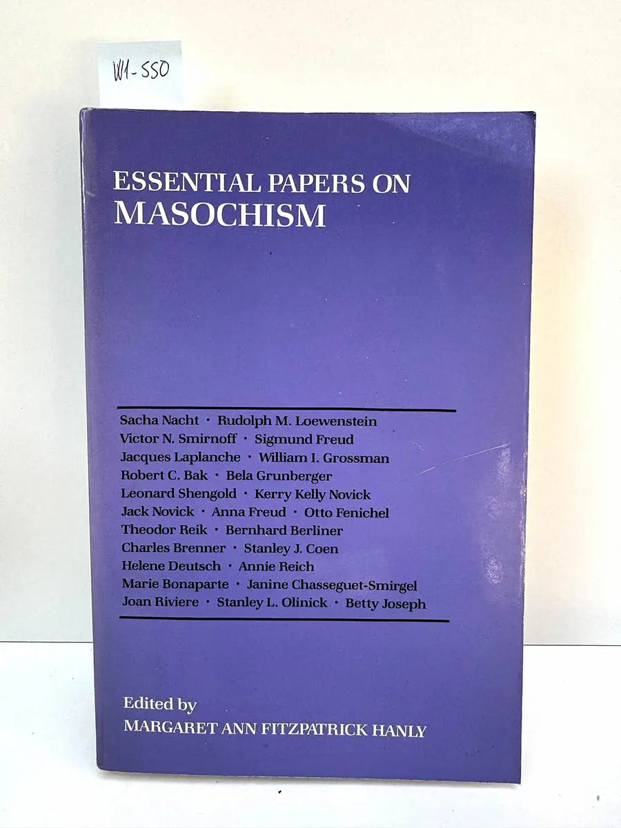Essential Papers om Masochims.