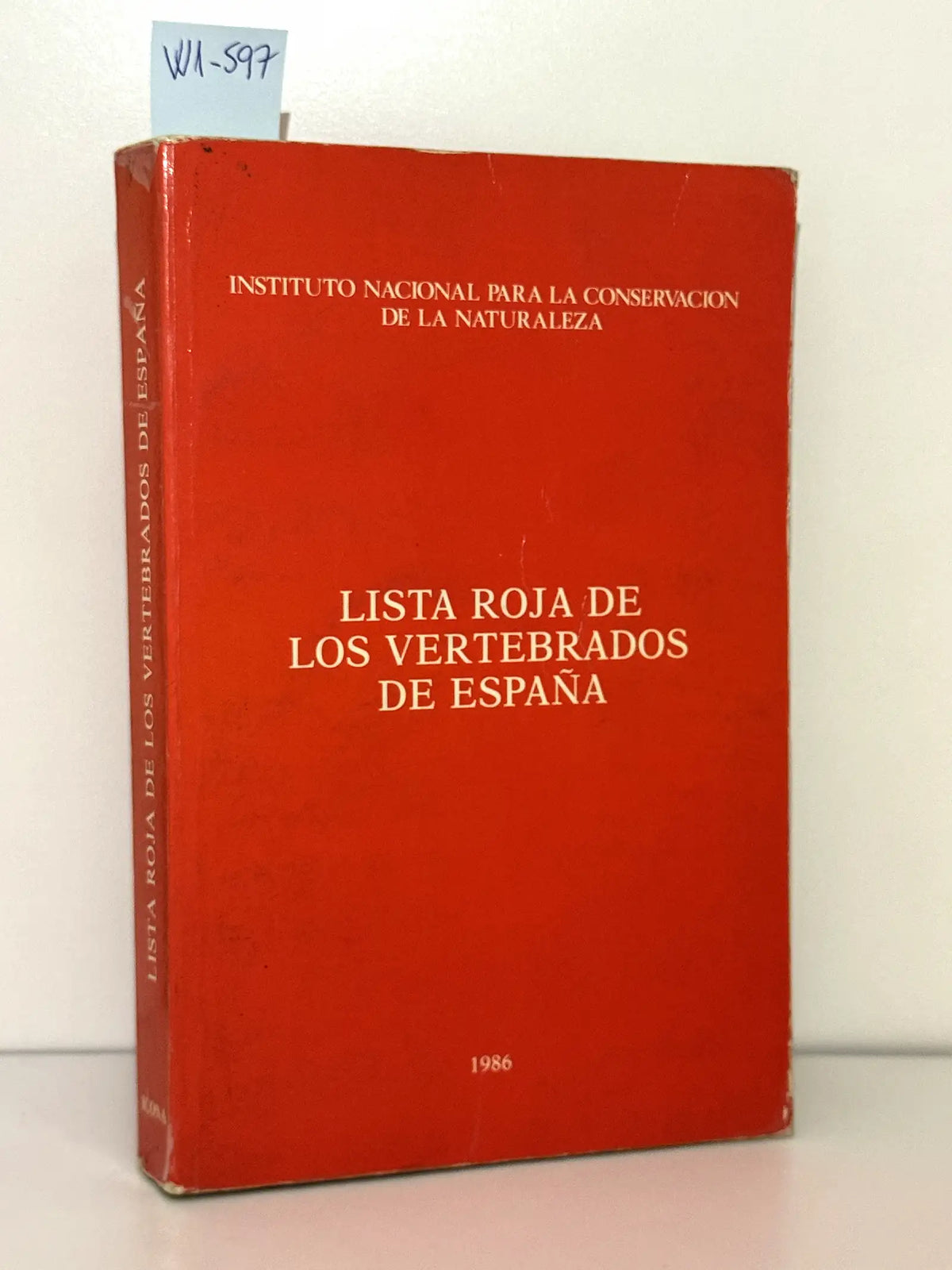 Lista roja de los vertebrados de España. — V.V. A.A.