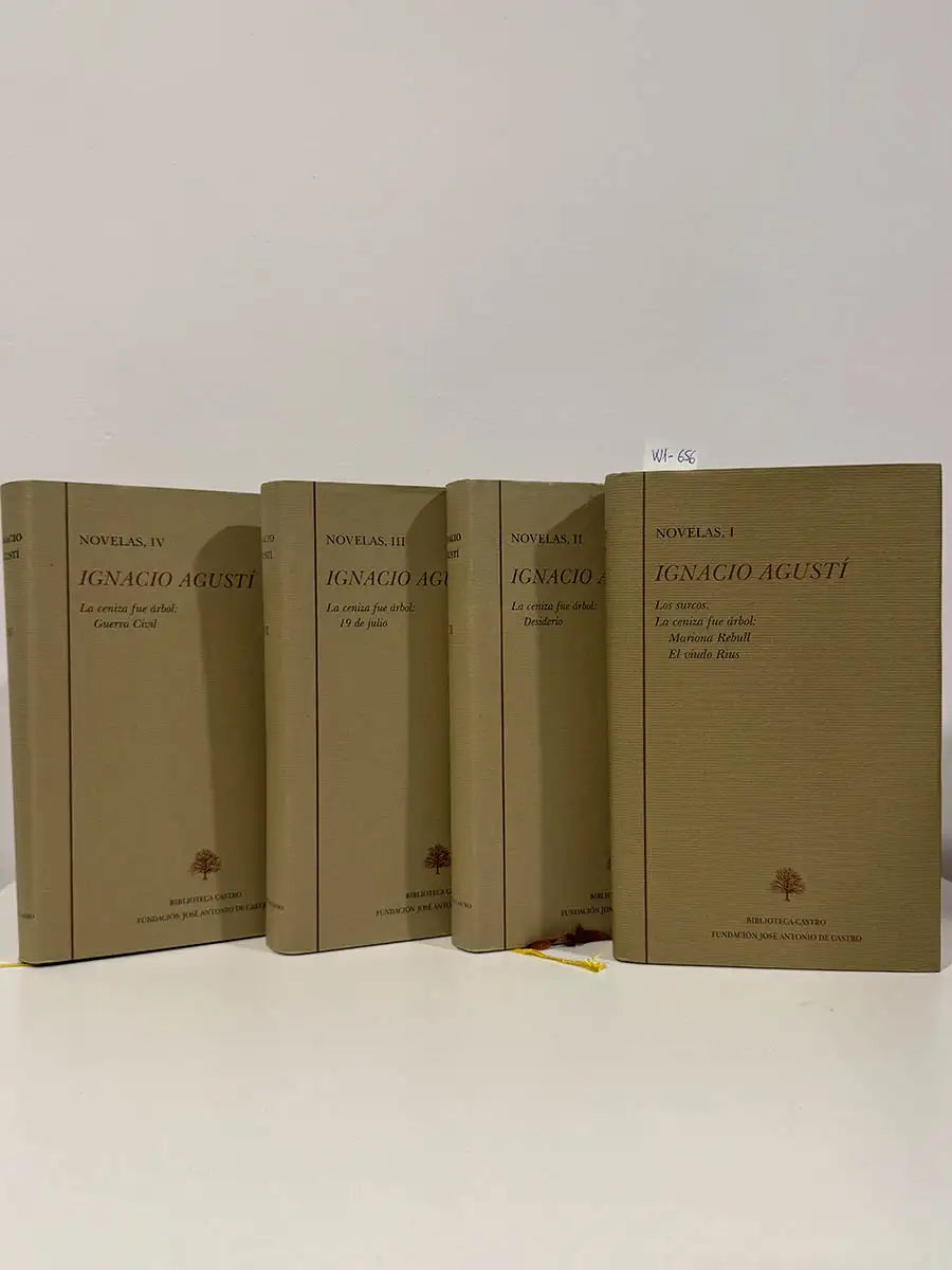 Novelas (tomos I, II, III y IV) completo.