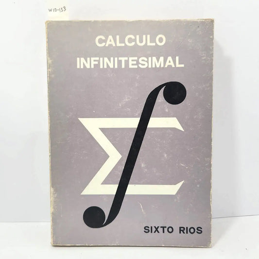 Cálculo infinitesimal.